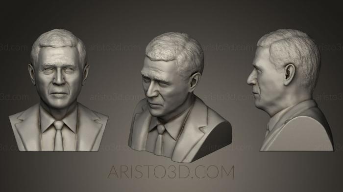 Busts and bas-reliefs of famous people (BUSTC_0210) 3D model for CNC machine